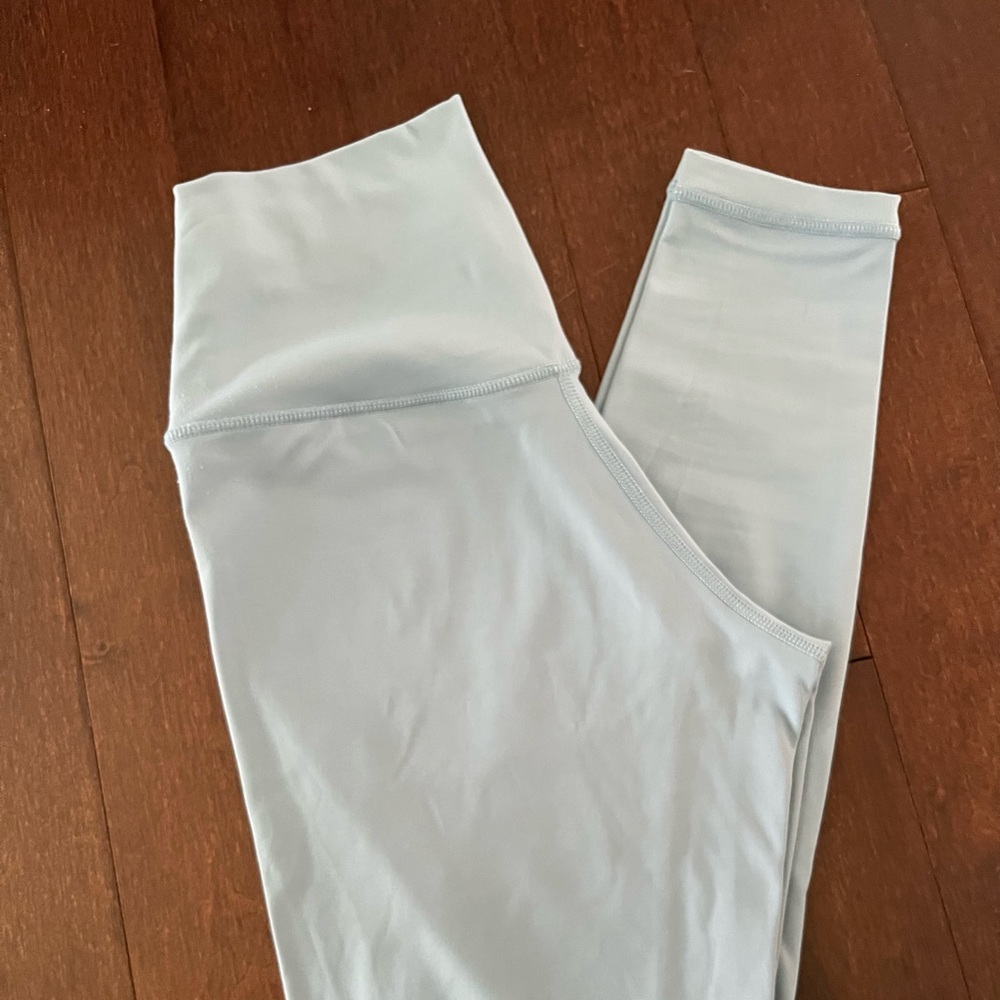 Like new.  Colorfulkoala buttery soft high waiste full length leggings ice blue”